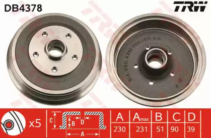 TRW DB4378