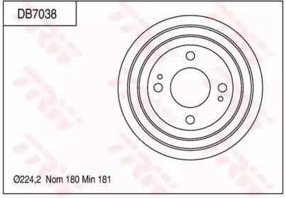 TRW DB7038