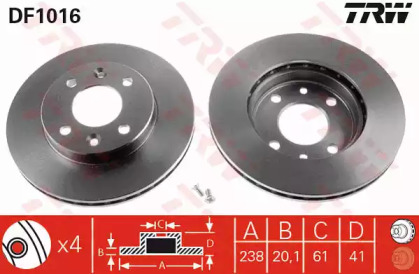 TRW DF1016