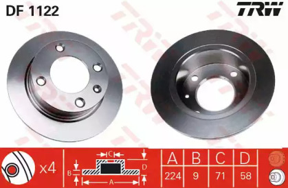 TRW DF1122 TRW DF1122