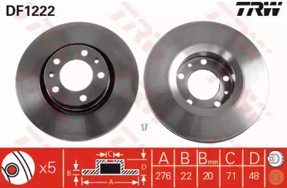 TRW DF1222