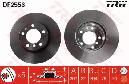 TRW DF2556 TRW DF2556