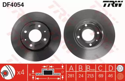 TRW DF4054