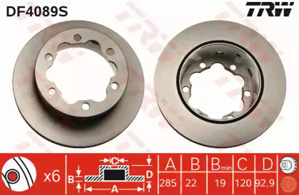 TRW DF4089S TRW DF4089S
