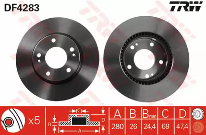 TRW DF4283