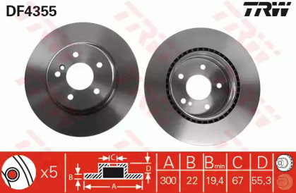 TRW DF4355