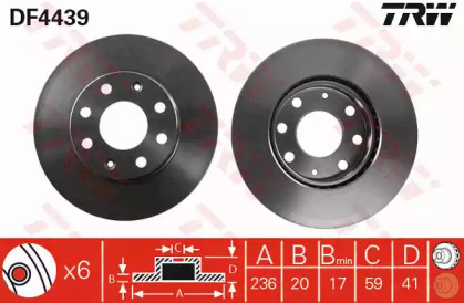 TRW DF4439 TRW DF4439