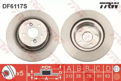 TRW DF6117S