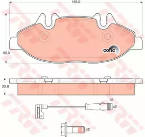 TRW GDB1600