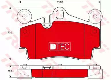 TRW GDB1653DTE