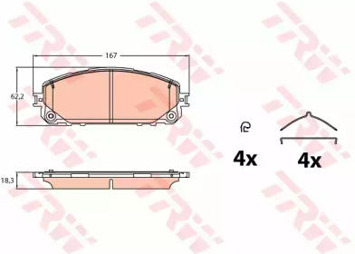 TRW GDB2142