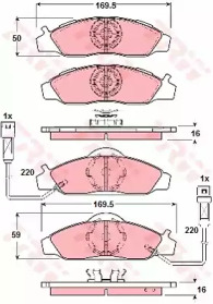 TRW GDB3134
