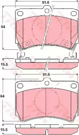 TRW GDB3206