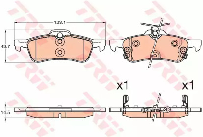 TRW GDB3588
