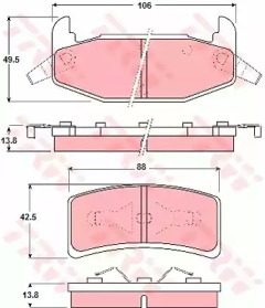 TRW GDB4015