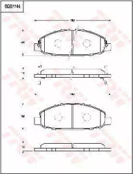 TRW GDB7744
