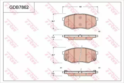 TRW GDB7862