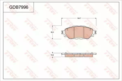 TRW GDB7996