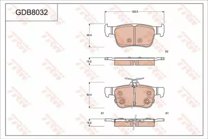 TRW GDB8032