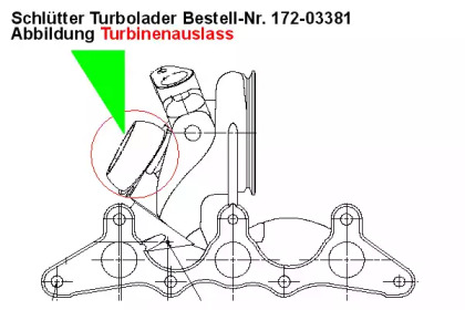 schlutter turbolader 17203381