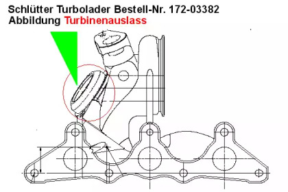 schlutter turbolader 17203382