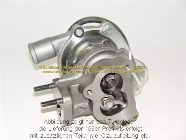 schlutter turbolader 16600345eol