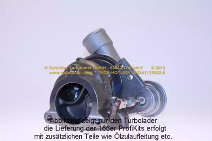 schlutter turbolader 16601080d