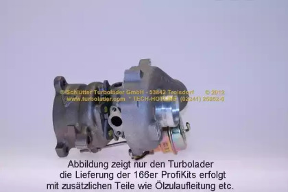 schlutter turbolader 16601100