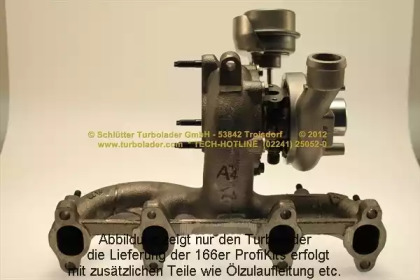 schlutter turbolader 16603070eol