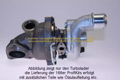 schlutter turbolader 16609015eol
