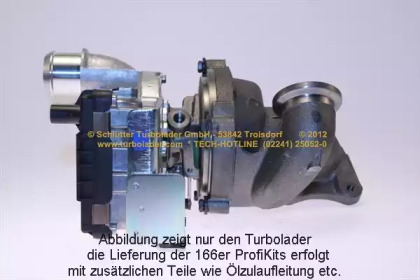 schlutter turbolader 16609015eol