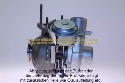 schlutter turbolader 16609230eol