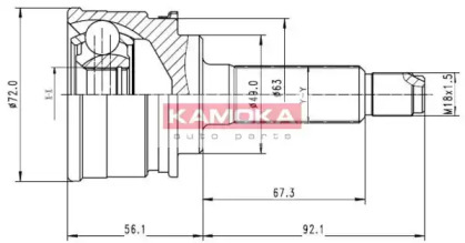 KAMOKA 6562