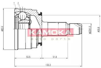 KAMOKA 6748