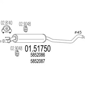 MTS 01.51750