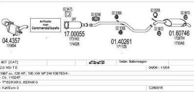 MTS C260815018003