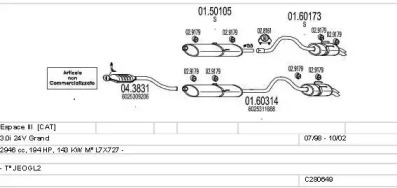 MTS C280649009022
