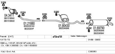 MTS C380363003222