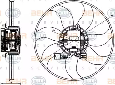 HELLA 8EW 351 040-071