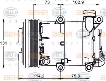 HELLA 8FK 351 334-031