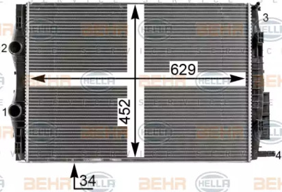 HELLA 8MK 376 700-401 HELLA 8MK 376 700-401