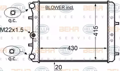 HELLA 8MK 376 704-601