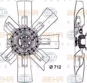 HELLA 8MV 376 727-371