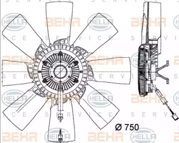 HELLA 8MV 376 730-721