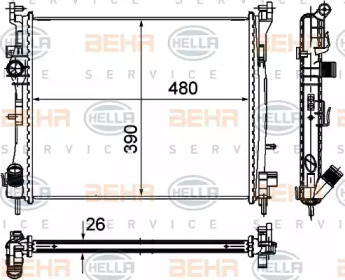 HELLA 8MK 376 748-751