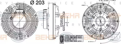 HELLA 8MV 376 906-491