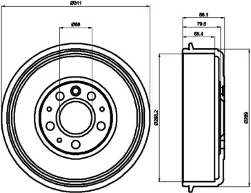 HELLA 8DT 355 301-721