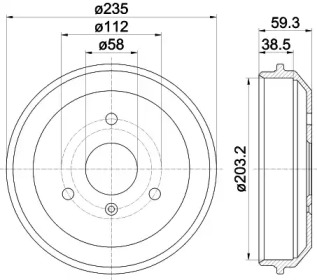 HELLA 8DT 355 301-581