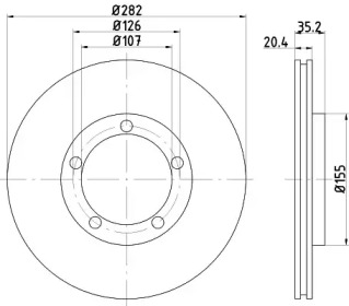 HELLA 8DD 355 100-011