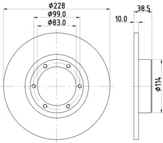 HELLA 8DD 355 100-031